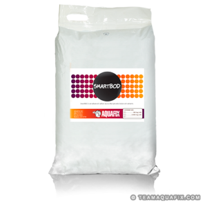 A bag of SmartBOD product that provides carbon and other nutrients in wastewater treatment to support biological systems.